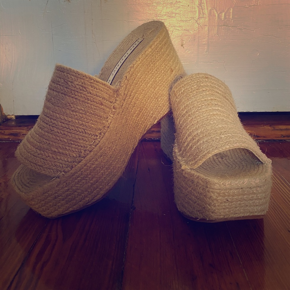 Zara Espadrille Platforms